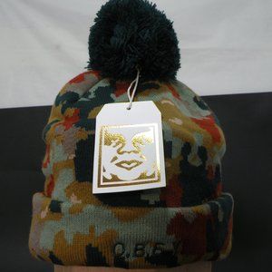 Obey Womens Lyndale Pom Pom Beanie Beanie Hat Uni